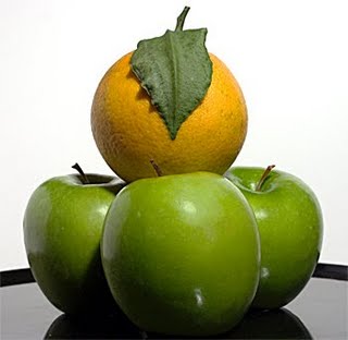 apples oranges