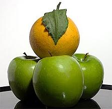 apples oranges